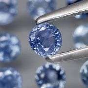 Collectors 3.05ct washed denim blue Sapphire set