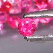 Heated only! 2.20ct hot pink Sapphire set!
