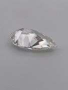 IGI CERTIFIED LOOSE DIAMOND 5.01 CARAT LAB GROWN PEAR SHAPE F-VS2