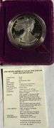1990 S Silver Eagle With box an paper