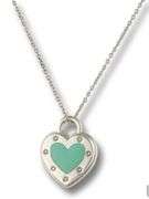 Tiffany & Co Return to Tiffany Love Heart Enamel Pendant on Chain