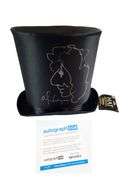 Alice Cooper Signed Tophat Full Sketch & Display Stand Exact Video Proof ACOA