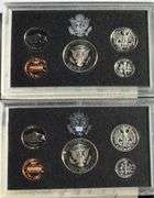 1992 &1994 US Silver Proof Sets With box and paper