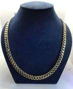 Classic 10k yellow gold Cuban link chain