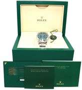 Rolex Milgauss 116400, 40mm, Blue Dial, Stainless Steel W/ Box & Papers