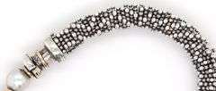 Michael Dawkins pearl beaded bracelet