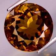 Rich 18.35ct top Madeira Citrine