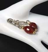 Trendy David Yurman Carnelian Figaro Bijoux Dangle Earrings