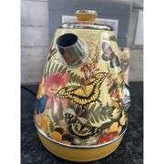 Artistic Retro Electric Kettle with Thermometer
