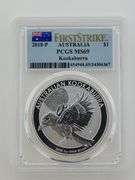 2018 P Australia Kookaburra, PCGS MS69