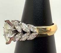 14k Gold 2.33 cttw Diamond Ring