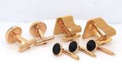 Cufflinks and Stud Set with Extra Cufflinks