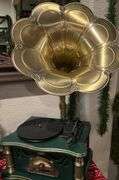 Retro Turntable Gramophone Record Player