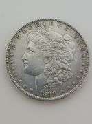 1890 Morgan Silver Dollar, Cleaned
