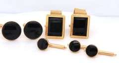 Cufflinks and Stud Set with Extra Cufflinks