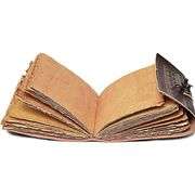 Handmade Embossed Leather Journal