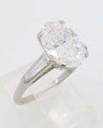 GIA Certified Oval Diamond Ring