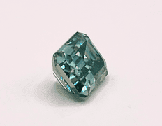 Impressive 4.37 Ct Vivid Green/Blue Moissanite