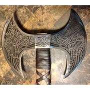Double-Headed Viking Battle Axe