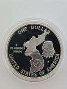 1991-P $1 Korean War Memorial PR DCAM