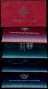 5 Different Proof Commemorative SIlver Dollars in Box w/CoA