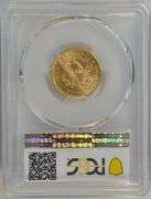 Choice BU 1900 US $5 Liberty Gold Piece. PCGS MS62