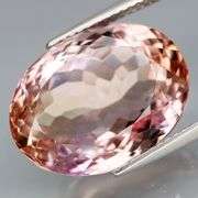 Very clean 16.66ct untreated real Bolivian Ametrine