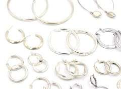 Group lot of Vintage 925 sterling silver earrings