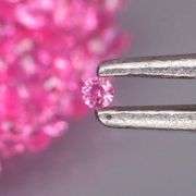 Diamond brilliant 2ct pink Sapphires from Madagascar!