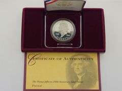 1993-S $1 Jefferson 250th Anniversary of Birth PR DCAM