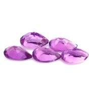 Eye catching 14ct matched bright purple Amethyst set