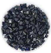 Serious 83.26ct dark blue baguette cut Sapphire set
