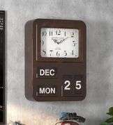 Calendar Wall Clock with Hidden Safe