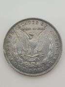 1890 Morgan Silver Dollar, Cleaned