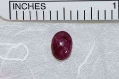 Luscious Natural Star Ruby Cabochon