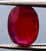 Collectors 1.29ct blood red ruby with violet highlights
