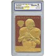 Tom Brady Gold Rookie Card MINT 10