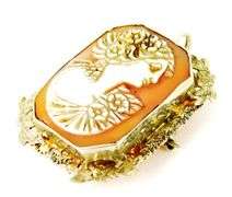 Antique 14K Cameo Pin/Pendant Combination