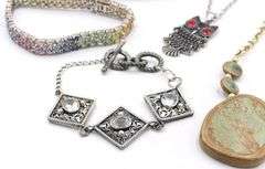 Group lot of fashion jewelry