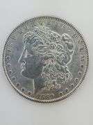 1889 Morgan Silver Dollar, Lightly Cleaned