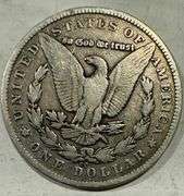 1879 CC Morgan Dollar.