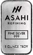 Tube of 20 Asahi Refining 1 Troy Oz pure .999 silver bars