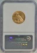 Gorgeous Choice BU 1909-D US $5 Indian Gold Piece. NGC MS62