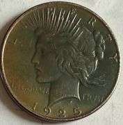 Toned 1925 Unc Peace Dollar
