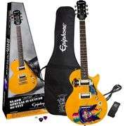 Slash of Guns N Roses Signed Custom Graphics His Model Epiphone Guitar ACOA