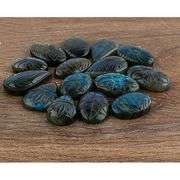 Lot of 3 Carved Natural Labradorite Polished Gemstones
