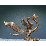 Vermilion Phoenix Bird