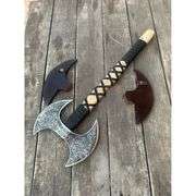 Double-Headed Viking Battle Axe