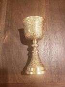 King's Chalice Brass Goblet