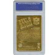 Tom Brady Gold Rookie Card MINT 10